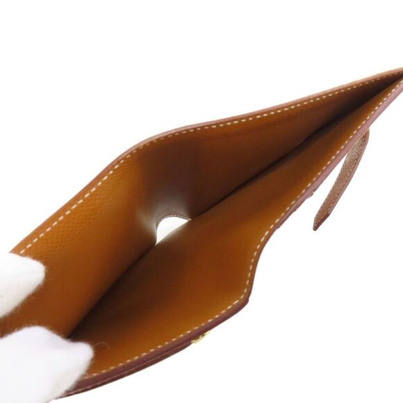 Hermès Béarn Camel Leather Wallet  (Pre-Owned) - Picture 8 of 11